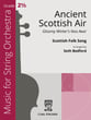 Ancient Scottish Air Orchestra sheet music cover